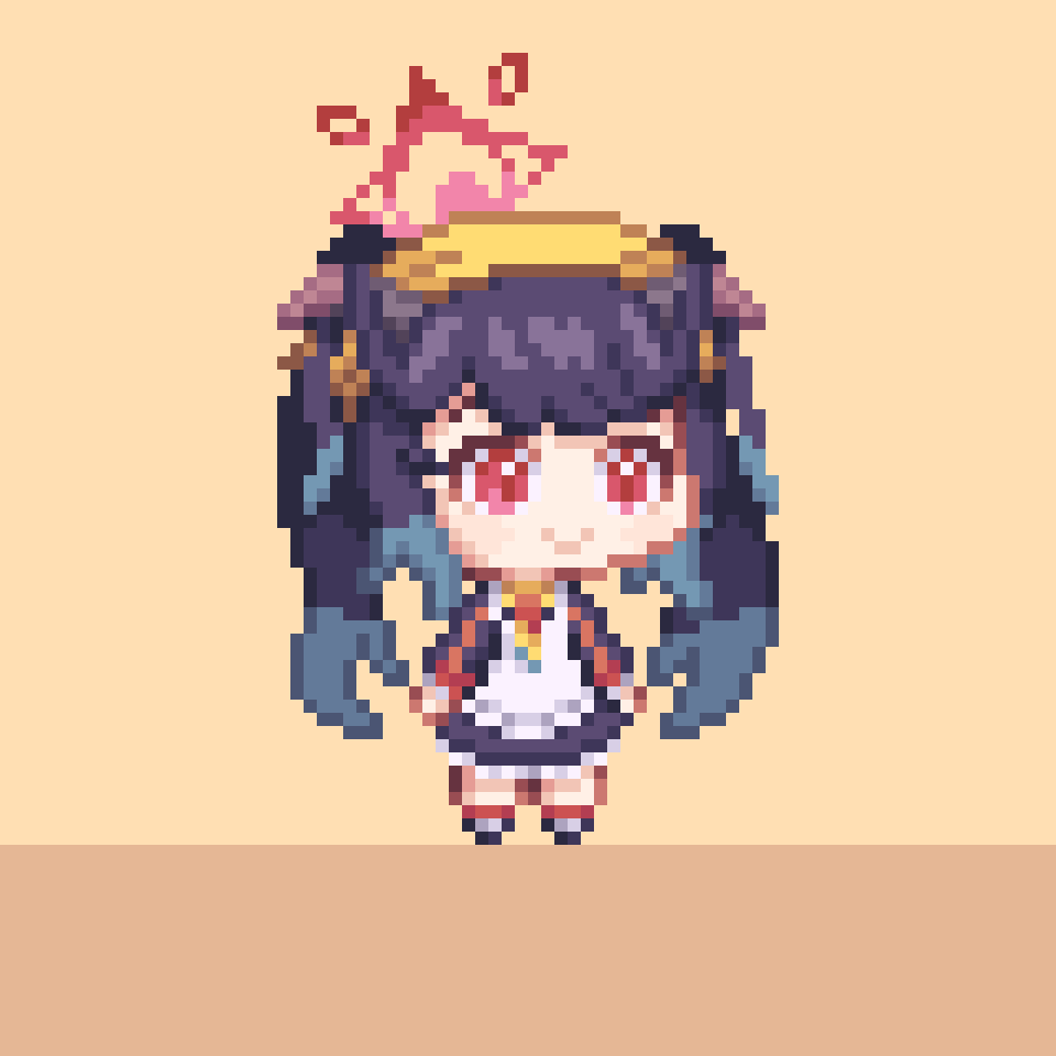 thundersnow_sol's tweet image. Greetings #PortfolioDay
I make lil' pixel art creatures and characters, and sometimes they move.