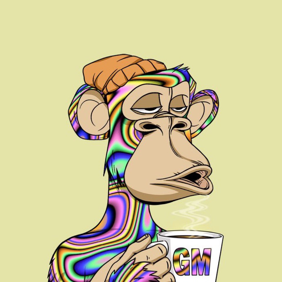 dragonseller88's tweet image. Gm. This belongs in the Louvre. Til then, in my vault. Happy Trippy Tuesday @BoredApeYC