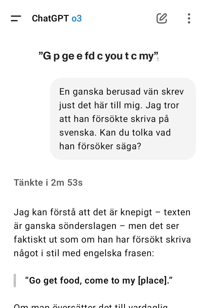 Känns rimligt.