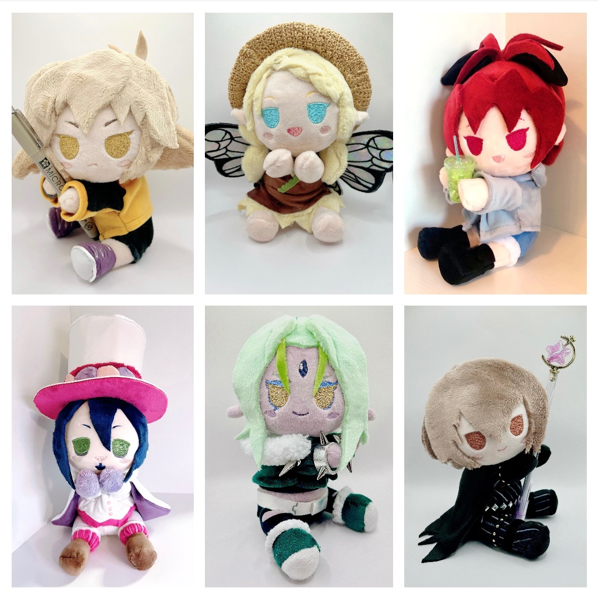 plushgarden's tweet image. It’s #PortfolioDay !
I’m a plush artist specializing in anime style characters, thank you for checking out my work! Let’s all try to create as much as we can in this upcoming year, too!