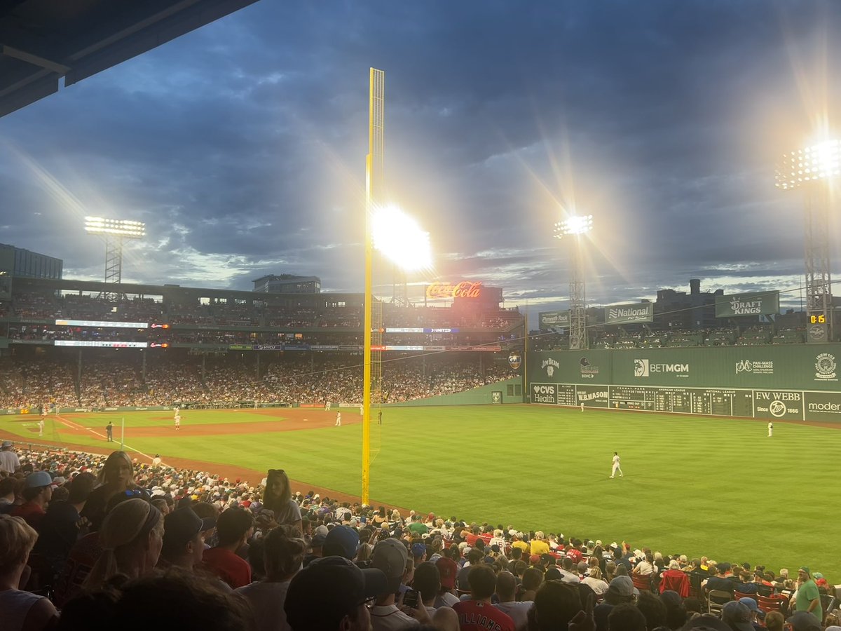 JeffSlanovec's tweet image. Great night for a ballgame in Boston last night at our Dickinson Night at Fenway event!