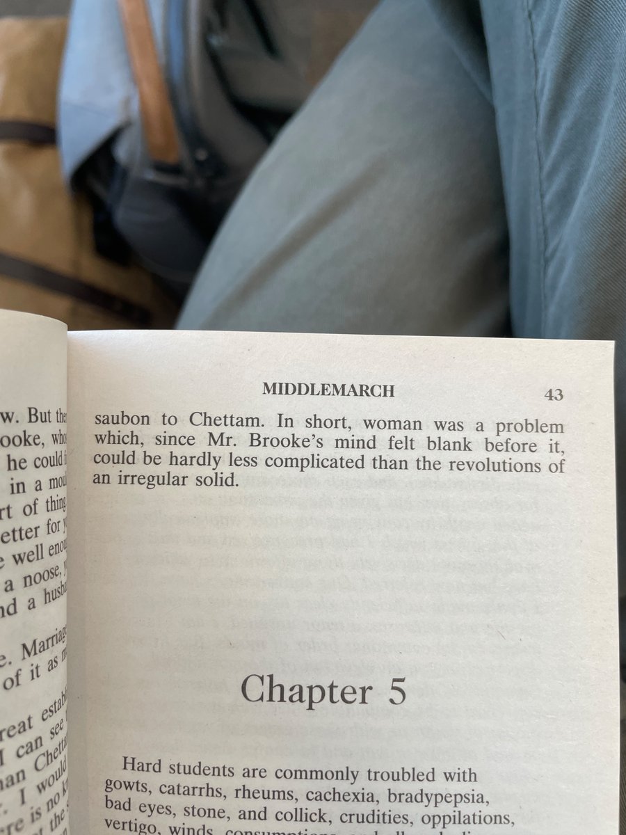 It feels a little silly to say that Middlemarch lives up to the hype, but that’s my corner of twitte