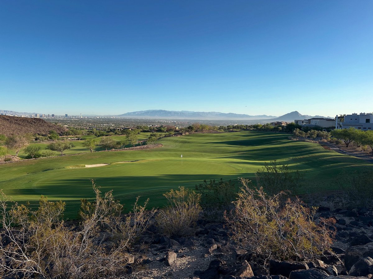 The guys have been absolutely killing it! Ryegrass is somehow happy in July. I’ll take it! <a href="/sincitygcsa/">SNGCSA</a> <a href="/DragonRidgeGolf/">DragonRidge CC</a>