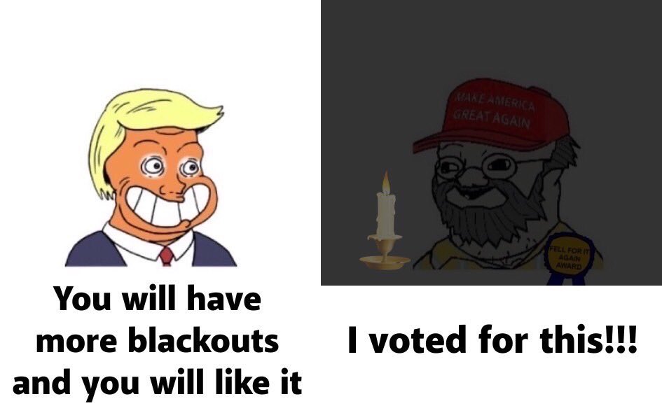 Conservatives when there are even more AI blackouts