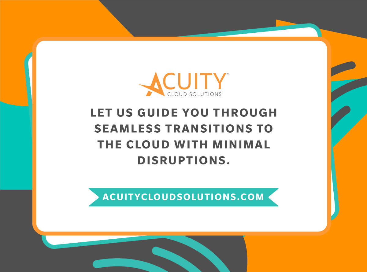 acuitycloud's tweet image. ☁️ Transition with Us
Ready to move to the cloud? We’ll help you get there—smoothly and with minimal disruption.
Let our experts guide your next chapter with confidence.
#CloudTransition #OracleCloud #AcuityCloudSolutions #HCMTransformation