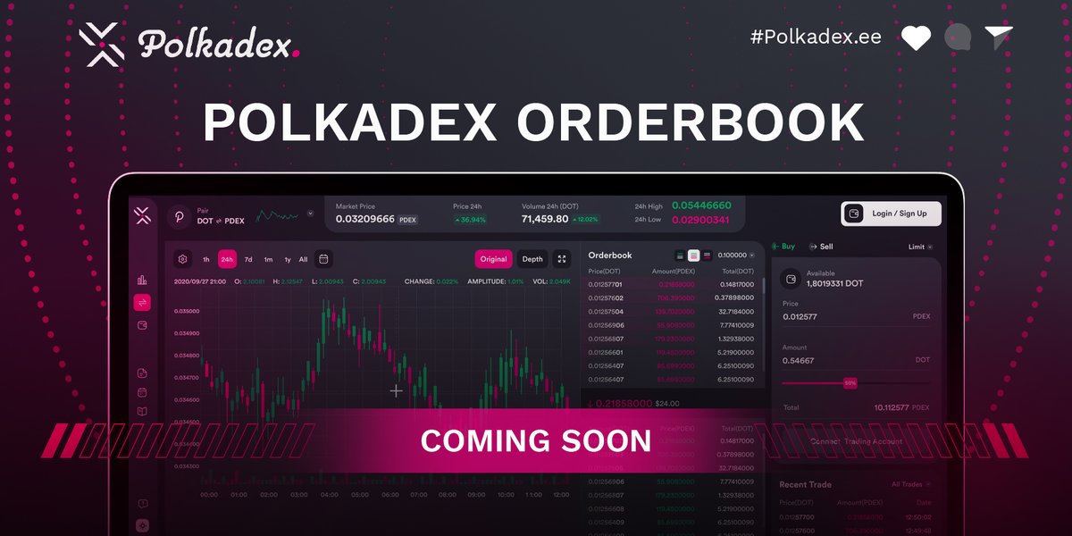 CeFi UX. DeFi principles.
Polkadex is where they meet.

In a world waking up to the risks of custodial platforms, Polkadex delivers a fully non-custodial, orderbook-style DEX — with the speed and feel of centralised exchanges, minus the trust tradeoff.

🧠 Real ownership of