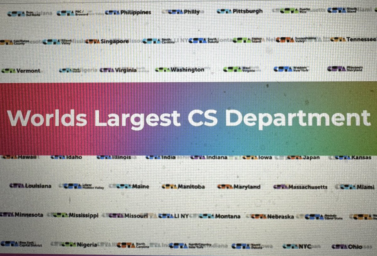 Calling all TN educators at #CSTA2025   Make plans to bring your morning coffee and drop in to conf ctr room 13 on Thursday, 7/10, from 8:00-845 a.m. !  Come say “hi” to your home folks, see who is here and make some new connections!