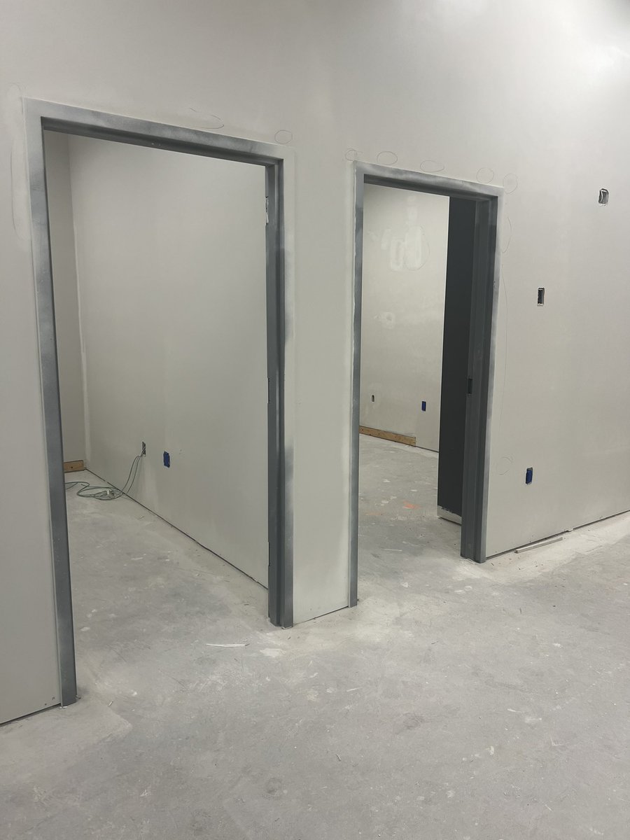 Facility upgrades and offices being added to Saints Center! The new facility will be a dedicated space for women’s wrestling and acrobatics &amp; tumbling starting this fall semester! 🐶🤼‍♀️🤸‍♀️