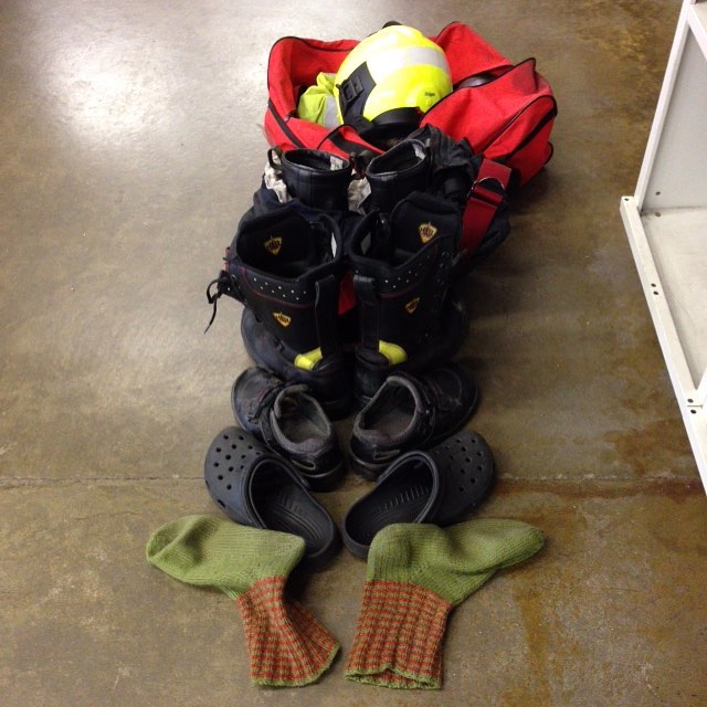 FireBootJoe's tweet image. There is no stronger smell than a Fireman's gear, boots, and socks.

What here would you smell first?