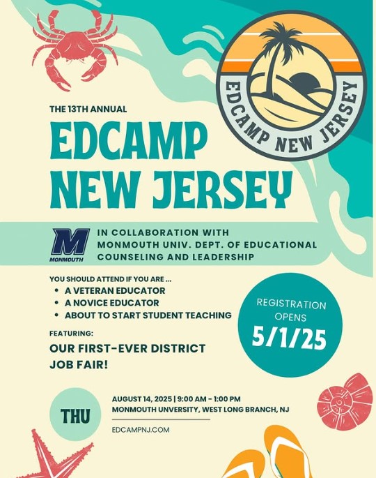 Kristyn Corace (@drcorace) on Twitter photo I'll be attending my first EdCamp this year, can't wait to learn something new! <a href="/EdCampNJ/">EdCamp New Jersey</a>
#EdCampNJ2025 <a href="/MTPSpride/">Middletown Township Public Schools</a> <a href="/thorne_ms/">Thorne Middle School</a> #180WaysLionsLead I'll be attending my first EdCamp this year, can't wait to learn something new! <a href="/EdCampNJ/">EdCamp New Jersey</a>
#EdCampNJ2025 <a href="/MTPSpride/">Middletown Township Public Schools</a> <a href="/thorne_ms/">Thorne Middle School</a> #180WaysLionsLead