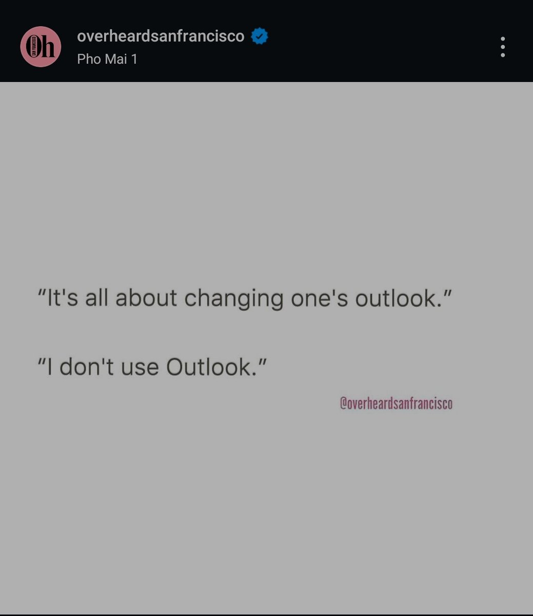 shaheeqa's tweet photo. Honestly it deserves the shade. Nothing quite like #Outlook to ruin your actual outlook.  It’s still giving 2003 energy with 2025 bugs. If it had a GitHub repo, I’d fork it just to delete it. 😂 https://t.co/mo7BTGtVgB