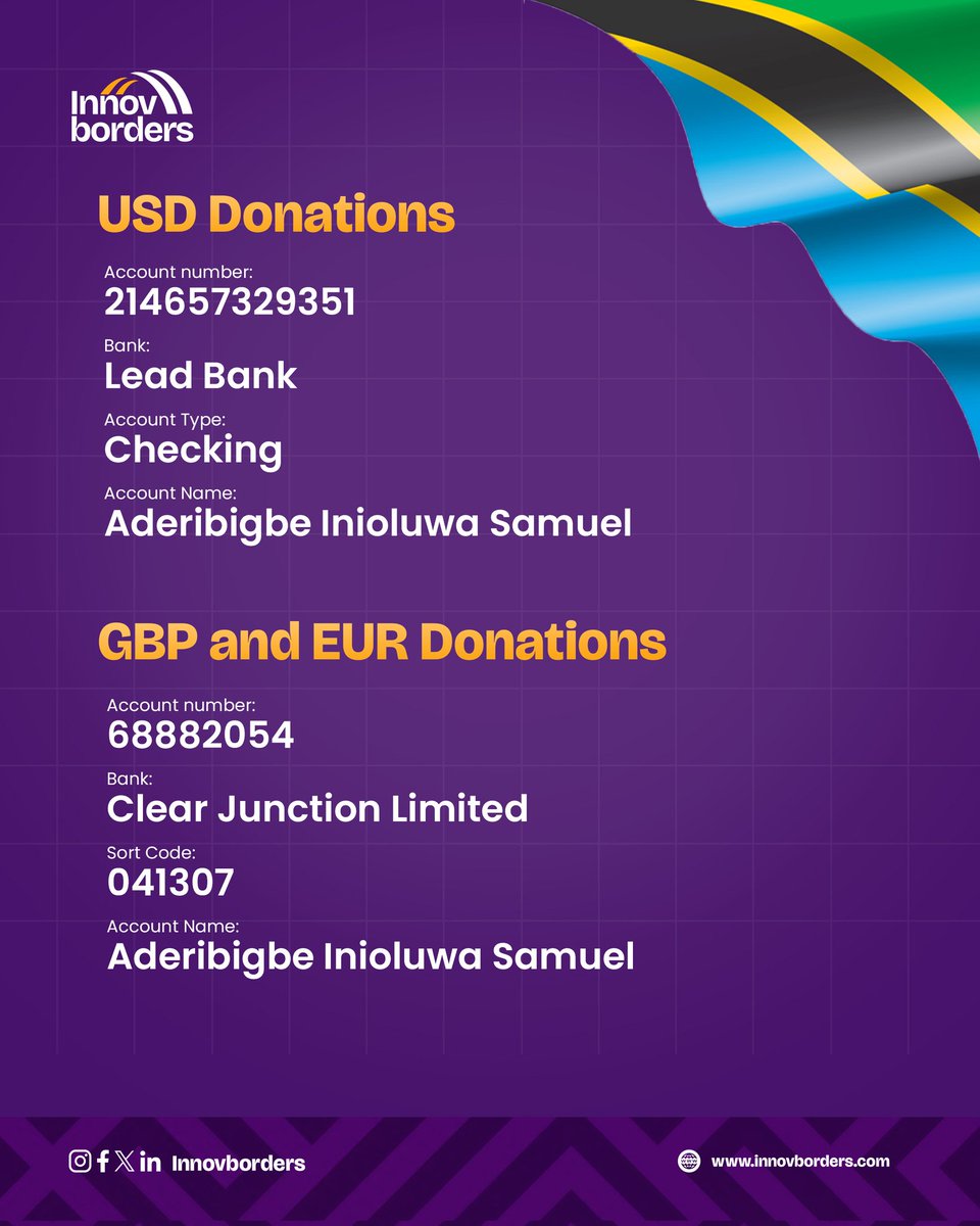 Thank you to everyone who has donated and shared the post for more reach.

With roughly 2 months to go, Ini still needs 800k naira to complete the funds needed for his stay during the program.

Let’s put Ini on the global stage.

Every contribution counts!
#artist