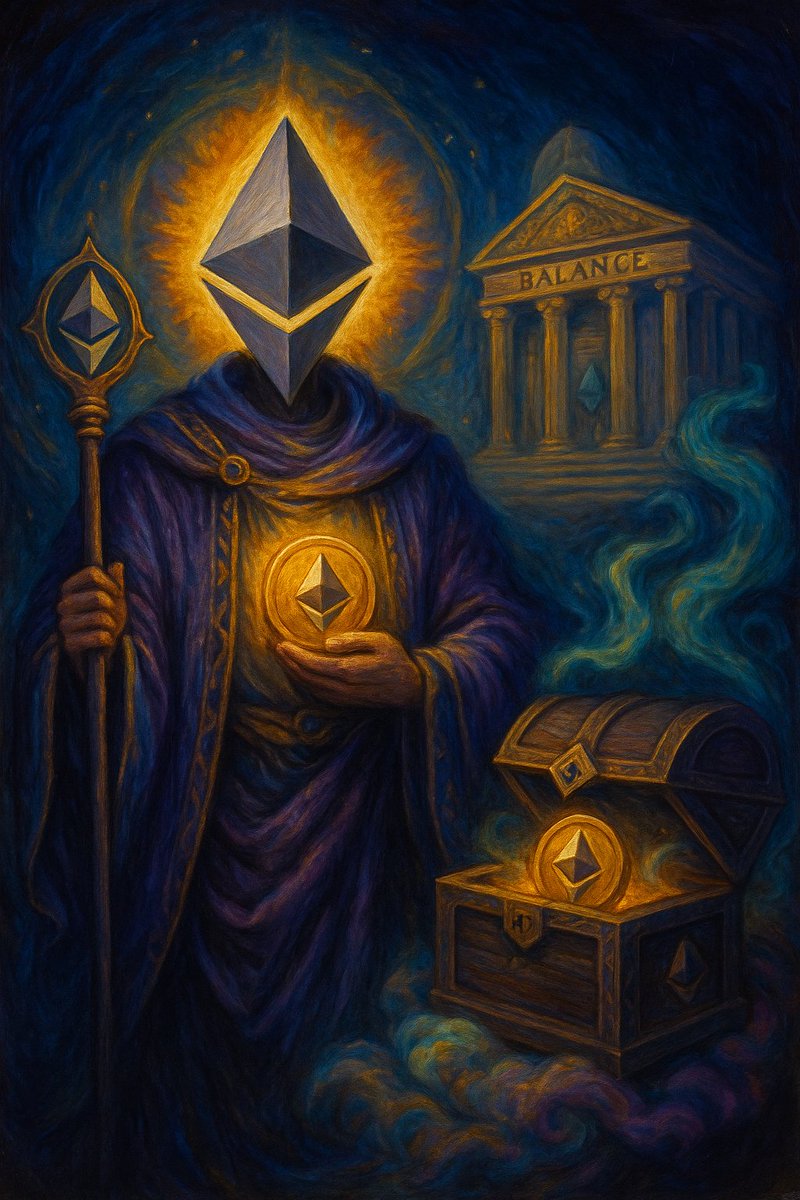 Bookof_Eth's tweet image. #BOOEDUCATION 📜✨
Today’s Nasdaq bell-ringing wasn’t just for show - it was a lesson in how Ethereum is transforming corporate finance.
@ethereumJoseph, co-founder of Ethereum, joined the CEO of @SharpLinkGaming to celebrate SharpLink’s adoption of ETH as its primary treasury…