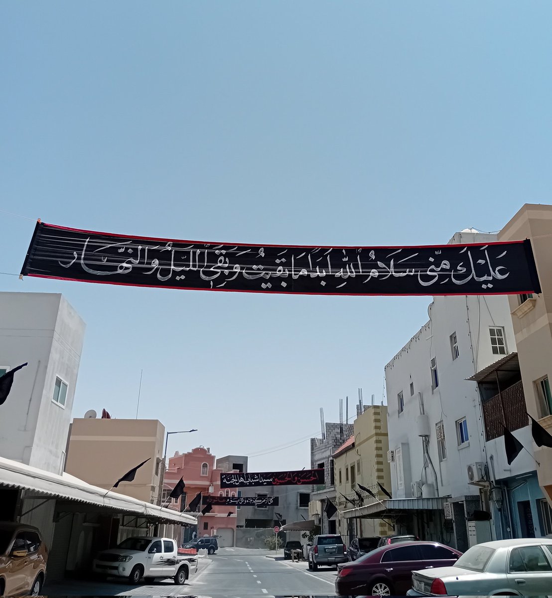 .
وكُل الدُعاء :
" صبراً كصبر زينب يا الله ،
حينّ نادت : والله .. مارأيتُ إلا جميلا "..
#عاشوراء 
#محرم_١٤٤٧هـ 
#حبيبي_حُسين