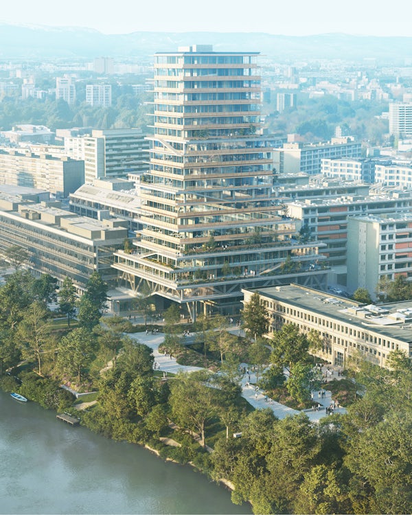 MASSLAB_PT's tweet image. 🎉 We’re proud to share that Soutenable Légèreté, our proposal for the new Centre des Sciences Physiques et Mathématiques at Université de Genève, was awarded 3rd prize in the international competition — a low-carbon hybrid tower for research, learning, and exchange.