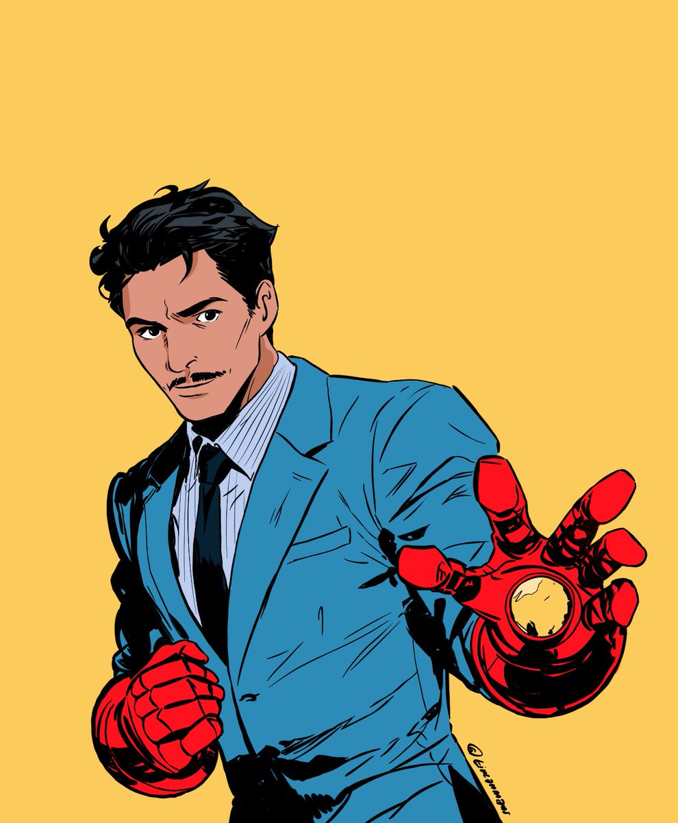 tincanmans's tweet image. Tony Stark makes you feel
He’s a cool exec, with a heart o’ steel~