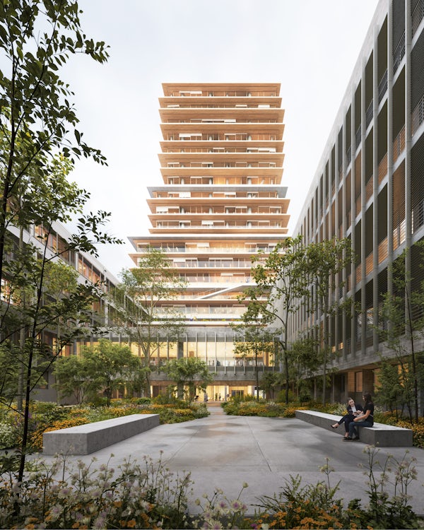 MASSLAB_PT's tweet image. 🎉 We’re proud to share that Soutenable Légèreté, our proposal for the new Centre des Sciences Physiques et Mathématiques at Université de Genève, was awarded 3rd prize in the international competition — a low-carbon hybrid tower for research, learning, and exchange.