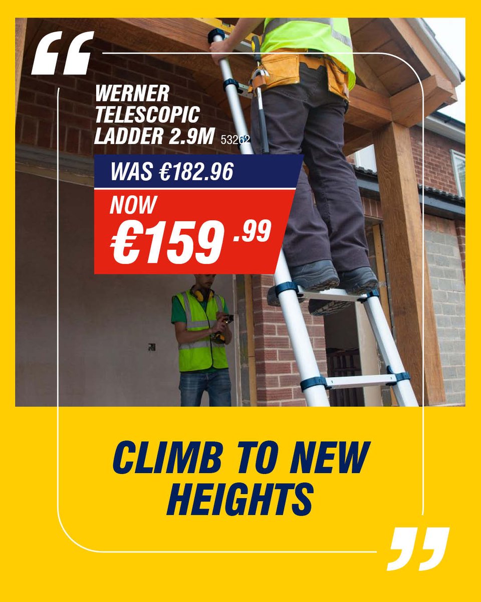 ChadwicksIE's tweet image. Using the wrong tools? π§°
Sort yourself out β we've got the right gear for the job!
Shop in-store or online for click & collect and home delivery.
Browse the full range π ow.ly/giGg50WmccW
#SummerSale #Chadwicks #LetsGetItDone