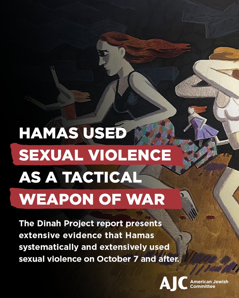 The Dinah Project’s groundbreaking new report leaves no room for denial: Hamas used sexual violence as a tactical weapon of war on and after October 7, 2023.

The report brings together the most comprehensive evidence to date of sexual violence by the terrorist group against