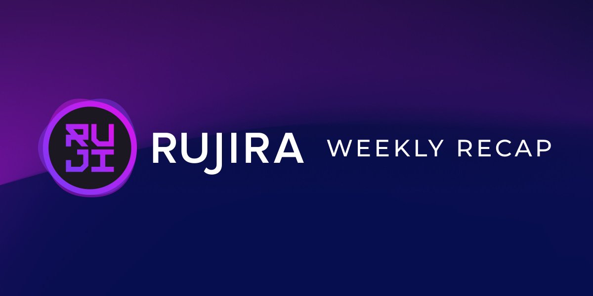 RujiraNetwork's tweet photo. ⚡️Weekly Recap - Week 28/2025⚡️

Hi everyone,

Welcome to Rujira Weekly Recap, where we share all the interesting things that happened recently! https://t.co/n8QTaWWJL9