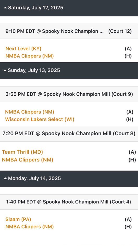 Eric Benedick | MS, MA (@eb_ericb) on Twitter photo 🚨WBB Coaches, my <a href="/NMClippers/">NM Clippers</a> 17U S40 squad is in📍Hamilton, OH for the following <a href="/SelectEventsBB/">Select Events Basketball</a> events. Come 👀 us!🚨
<a href="/PGHNewMexico/">Prep Girls Hoops New Mexico</a> <a href="/JrAllStarBB/">Jr. All-Star Girls Basketball</a> 🚨WBB Coaches, my <a href="/NMClippers/">NM Clippers</a> 17U S40 squad is in📍Hamilton, OH for the following <a href="/SelectEventsBB/">Select Events Basketball</a> events. Come 👀 us!🚨
<a href="/PGHNewMexico/">Prep Girls Hoops New Mexico</a> <a href="/JrAllStarBB/">Jr. All-Star Girls Basketball</a>