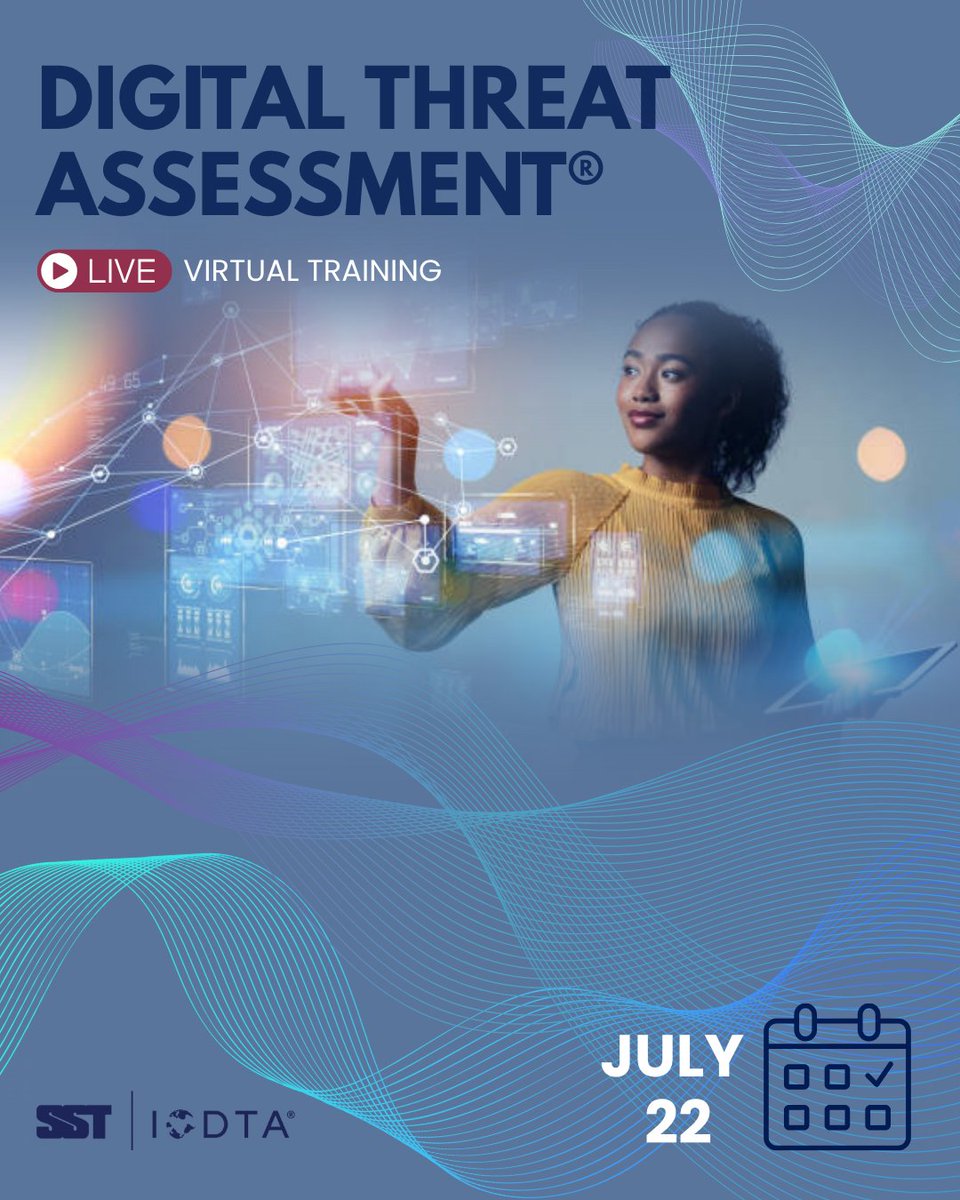 As digital threats quickly evolve, your ability to assess them should keep pace! 

Stay informed with the Digital Threat Assessment® Training on July 22nd.

Sign up for the LIVE virtual training now: hubs.ly/Q03vGLKM0