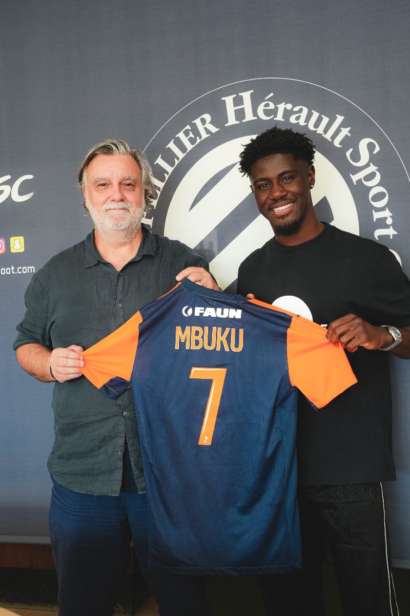 IntroInfos's tweet image. C’est désormais officiel !!

Nathanaël Mbuku est un joueur du MHSC 🟠🔵

#Mercato #MHSC