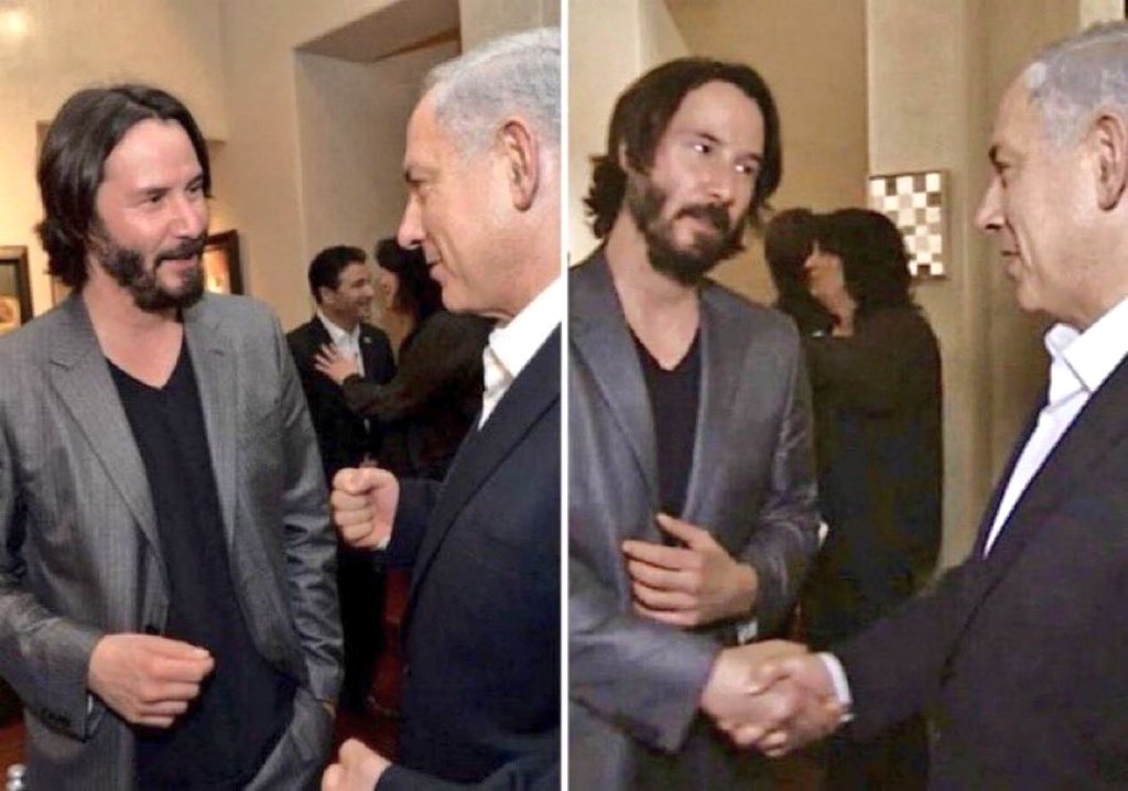 KEANU REEVES ON THE WRONG SIDE OF HUMANITY
