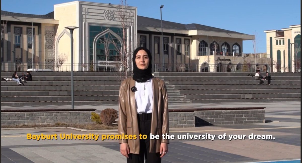 BAYÜ Uluslararası İlişkiler (@bayu_uiofis) on Twitter photo A new beginning, a new city and a whole new life are waiting for you!
📽️ How about discovering Bayburt and our university through the eyes of our Afghan student, Khatereh?
youtu.be/v3UyI4307QE?fe…
<a href="/Bayburtedu/">Bayburt Üniversitesi (BAYÜ)</a>
#StudyinTürkiye
#BayburtUniversity
#ThePeacefulUniversityoftheSafeCity A new beginning, a new city and a whole new life are waiting for you!
📽️ How about discovering Bayburt and our university through the eyes of our Afghan student, Khatereh?
youtu.be/v3UyI4307QE?fe…
<a href="/Bayburtedu/">Bayburt Üniversitesi (BAYÜ)</a>
#StudyinTürkiye
#BayburtUniversity
#ThePeacefulUniversityoftheSafeCity