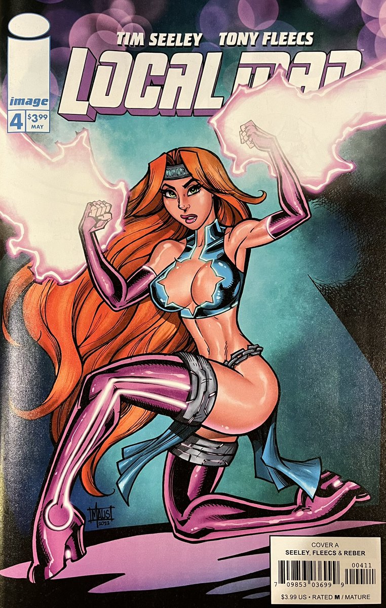 My variant cover to Image Comics Local Man #4  #billmausart