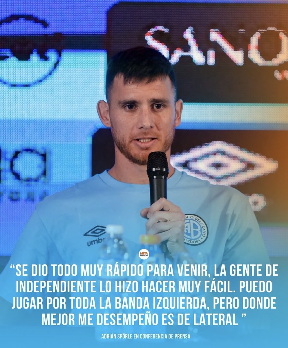 metadeportes_'s tweet photo. 🏴‍☠️ LOS REFUERZOS DE BELGRANO 

Los jugadores expresaron sus sensaciones al llegar al club cordobés 💪🏽

#metadeportes #belgrano #conferenciadeprensa #futbol #refuerzos https://t.co/8bzQ3FTgum