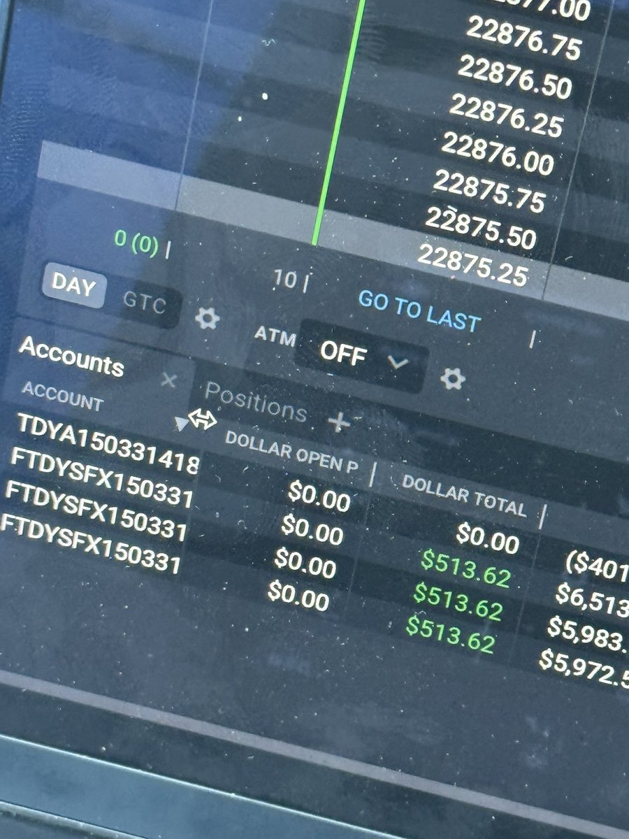 _arec's tweet image. Dirty Laptop screen 😒 another green day @Tradeify