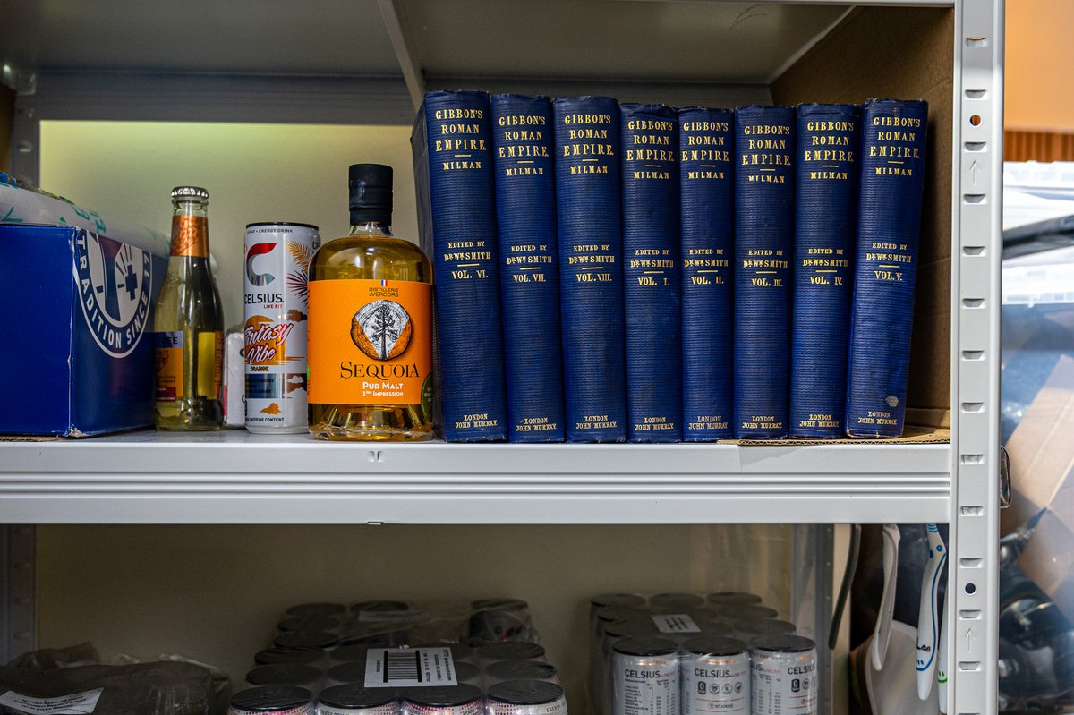 joseflchen's tweet image. Added one of the rarest Roman Empire book collections to our employee perk shelf
We're building like crazy
