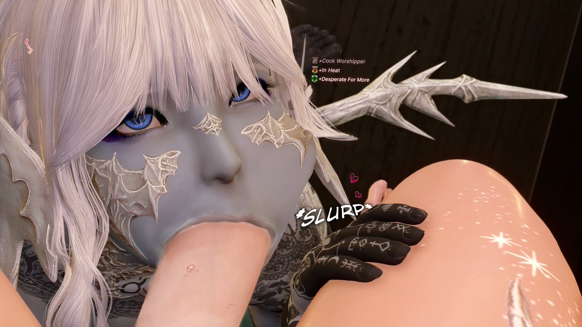 After a long day in my atelier, I met up with <a href="/IrisLizzerXIV/">Iris ♡</a>  🩶💜
Somehow we always end up like this~🤭