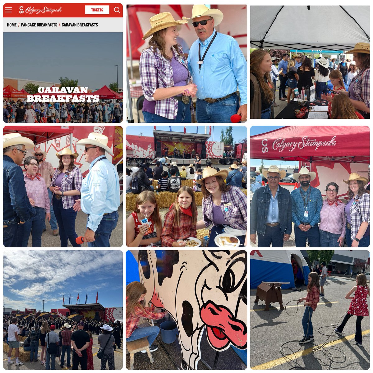 Just a few photos from the Stampede Caravan Breakfast (Coventry Hills Centre) connecting with incredible Calgarians from Wards 3 &amp; 4! 

Nothing beats pancakes &amp; Public Education conversations. Grateful for the warm smiles, thoughtful chats, &amp; true community spirit.
#ProudToBeCBE