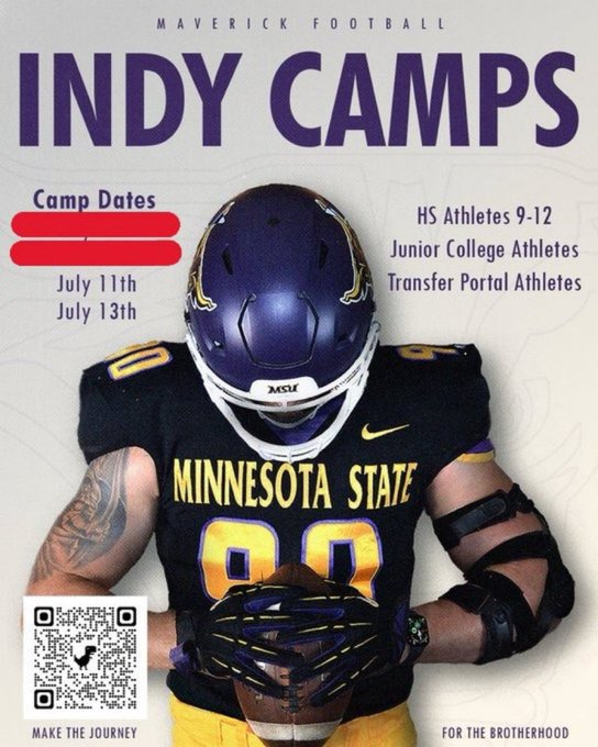 LAnderson_413's tweet image. Thank you Coach Todd Taylor and @MinnStFootball for an invite to the Indy camps!!
@PrepRedzoneWI @mwfbrecruiting
@OJW_Scouting