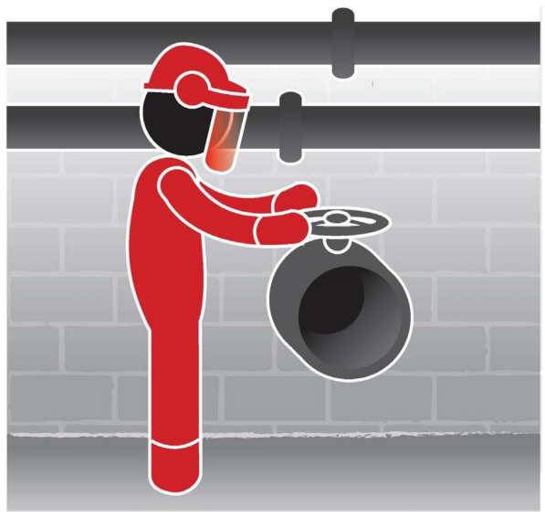 Be safe around biohazards! Avoid direct contact with contaminants like sewage, wash your hands well, and any protective gear or clothes should be kept away from where food is eaten. More here: tinyurl.com/267n34vc