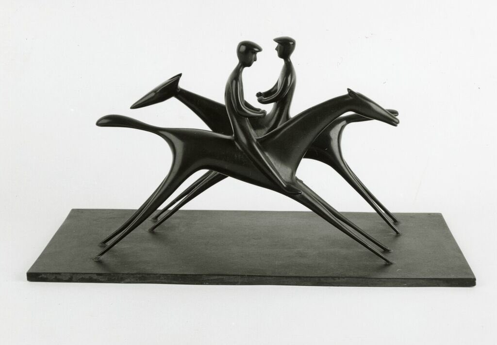 tectonic_ideal's tweet image. “Reiterbegegnung”
Ewald Mataré, 1949–62