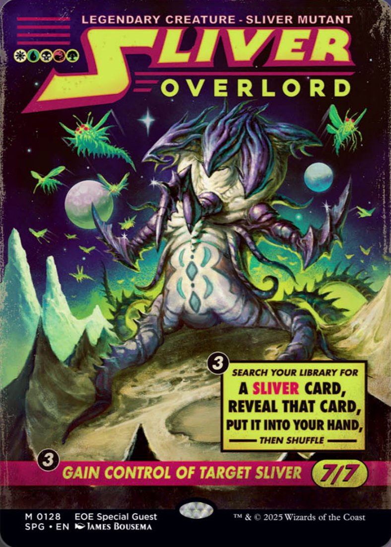 スリヴァーの首領 Foil 初版 英語 スリヴァーの首領 Foil 初版 英語