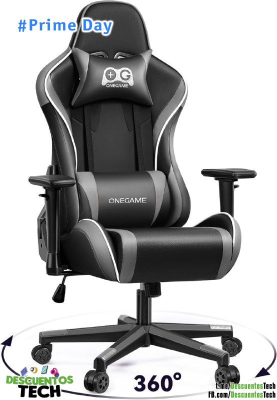 DescuentosTech_'s tweet image. #Escritorio #PrimeDay 🔵Oferta Prime🔵 $69✅ Envío gratis 🚛

Descubre la Silla Gaming Ergonómica OneGame OG6608, diseño Racing con reposacabezas y soporte lumbar. ¡No te pierdas esta oferta de Prime Day! 🕹️

🛒 Ver oferta: facebook.com/11158706850072…