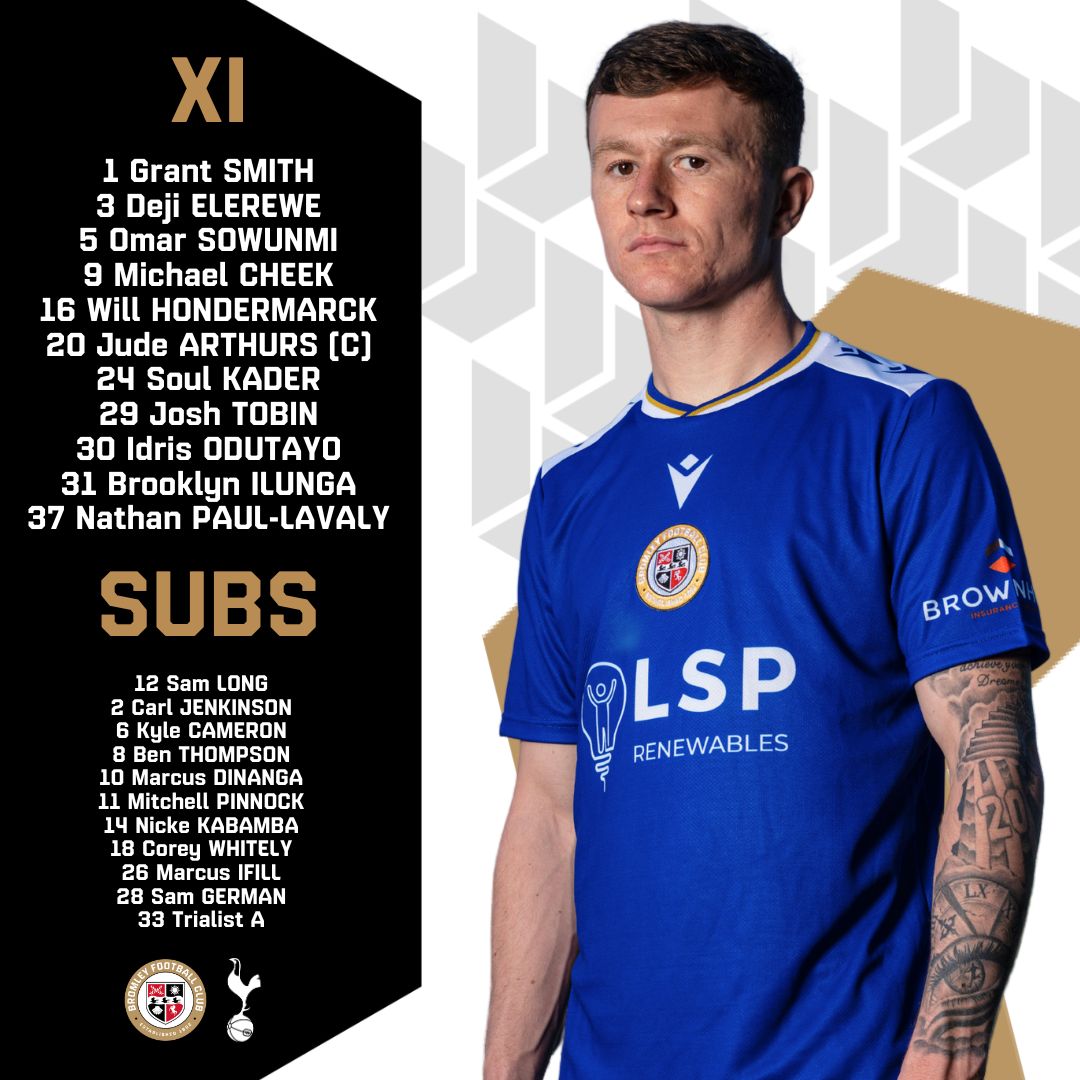 Here's how we start tonight 👥

#WeAreBromley