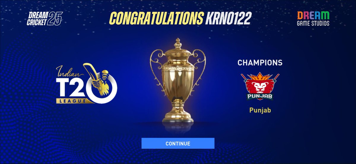 Jaimeena1008's tweet photo. This Time In Dream Cricket, Waiting For 🏆 In Real In 2026, @PunjabKingsIPL 💪💯❤️ 
Come Onn The Trophy Is Ours In 2026 🏆💪 @dreamcricketapp
#SaadaPunjab #PunjabKings #PBKS https://t.co/ocJnkxeWc3