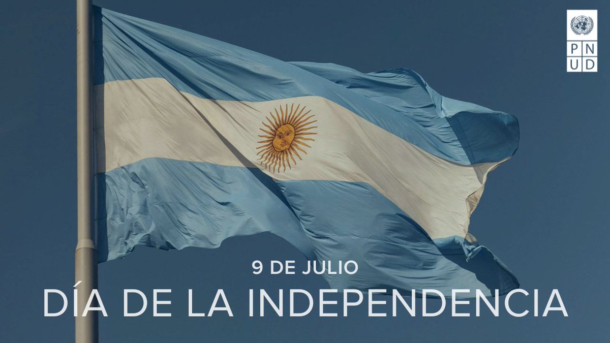 ¡Feliz Día de la Independencia! 🇦🇷

#9DeJulio #DíaDeLaIndependencia #PNUDArgentina