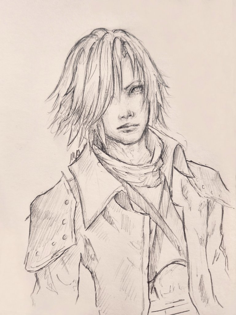 myosotisart's tweet image. #Genesis Sketch

#genesisrhapsodos #FF7