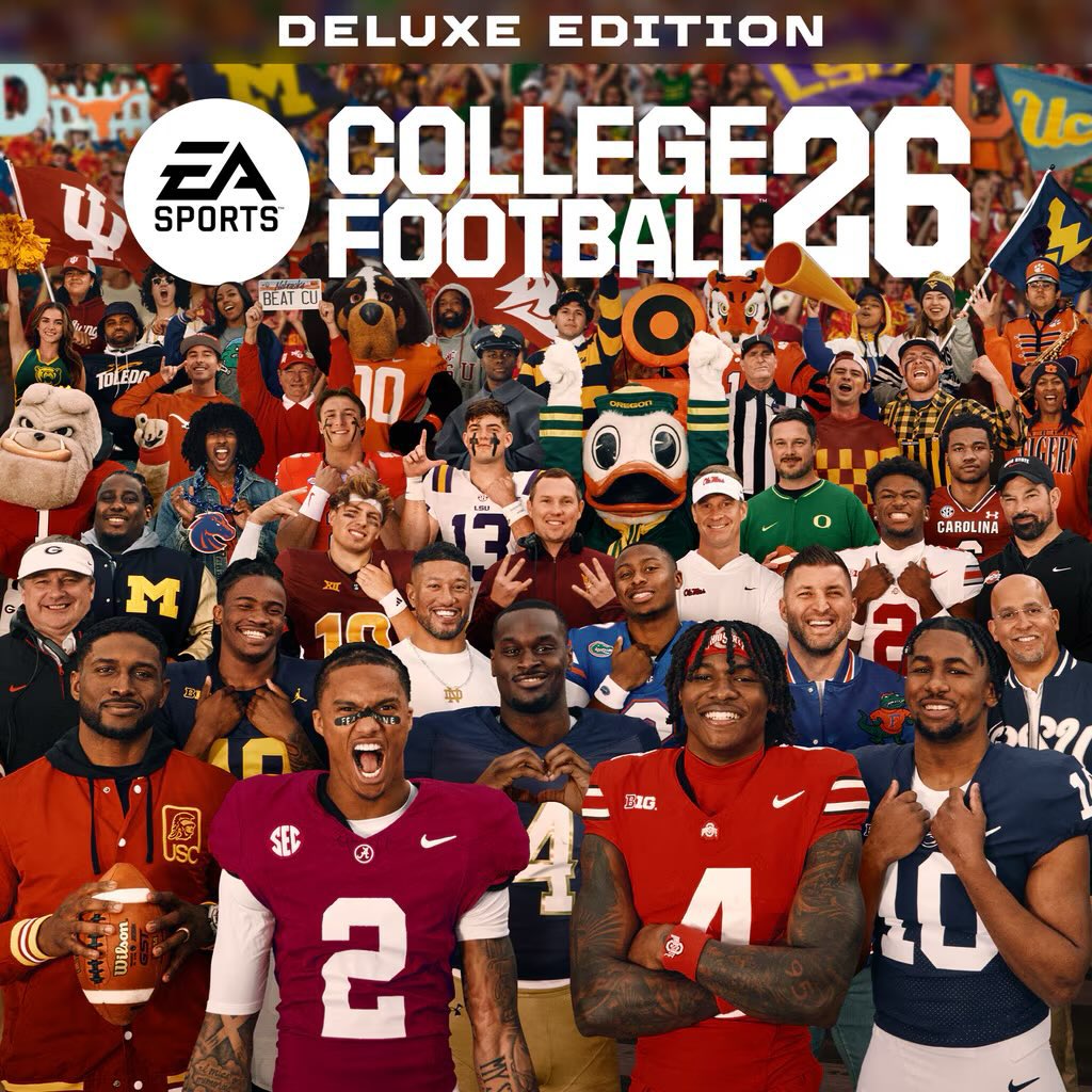 Ali🇱🇧🇦🇺 (@afc_safa) on Twitter photo 🚨 GIVEAWAY TIME 🚨
I’m pairing up with <a href="/lulbev/">🏆</a> and <a href="/felipeeevieyra/">Felipe Vieyra</a> to giveaway a copy of the new EA Sports College Football 26
To enter:
1️⃣ Must be following me, <a href="/lulbev/">🏆</a> and <a href="/felipeeevieyra/">Felipe Vieyra</a>
2️⃣ Like + RT this post
3️⃣ Comment below your favorite CFB team and console type 🚨 GIVEAWAY TIME 🚨
I’m pairing up with <a href="/lulbev/">🏆</a> and <a href="/felipeeevieyra/">Felipe Vieyra</a> to giveaway a copy of the new EA Sports College Football 26
To enter:
1️⃣ Must be following me, <a href="/lulbev/">🏆</a> and <a href="/felipeeevieyra/">Felipe Vieyra</a>
2️⃣ Like + RT this post
3️⃣ Comment below your favorite CFB team and console type