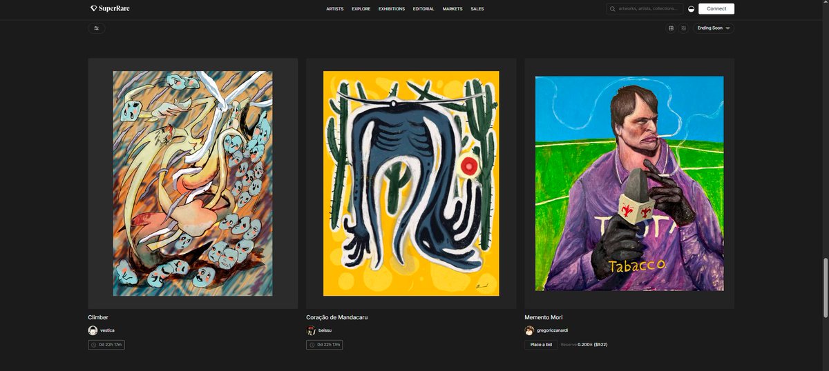 Damn, these artworks look beautiful together!
<a href="/0xVestica/">Mariah 💎</a> <a href="/GregorioZanard/">Gregorio Zanardi</a>