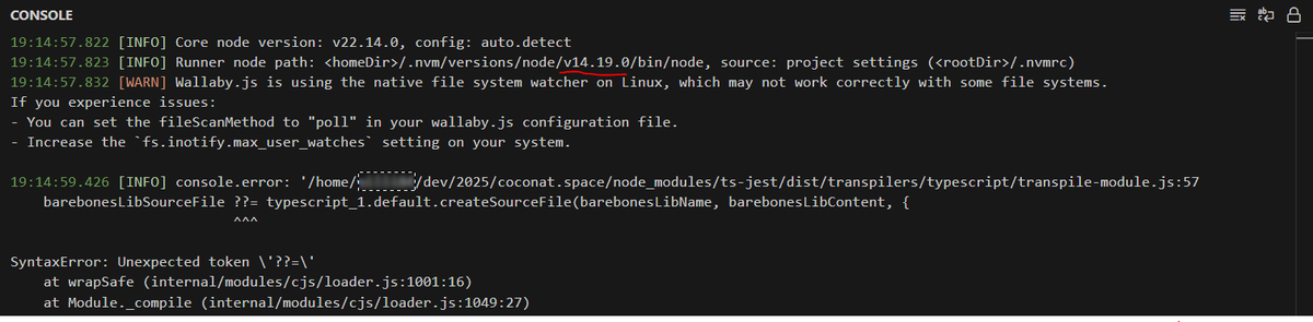 Robert Willemelis ... ๐๐โฎ๏ธ (@robertspd) on Twitter photo went crazy because after a restart my <a href="/wallabyjs/">Wallaby Team</a> was not starting anymore. beside a navigator issue in <a href="/code/">Visual Studio Code</a> I realized I had an old nvmrc ๐๐๐ ... which "maybe" caused trouble .. maybe went crazy because after a restart my <a href="/wallabyjs/">Wallaby Team</a> was not starting anymore. beside a navigator issue in <a href="/code/">Visual Studio Code</a> I realized I had an old nvmrc ๐๐๐ ... which "maybe" caused trouble .. maybe