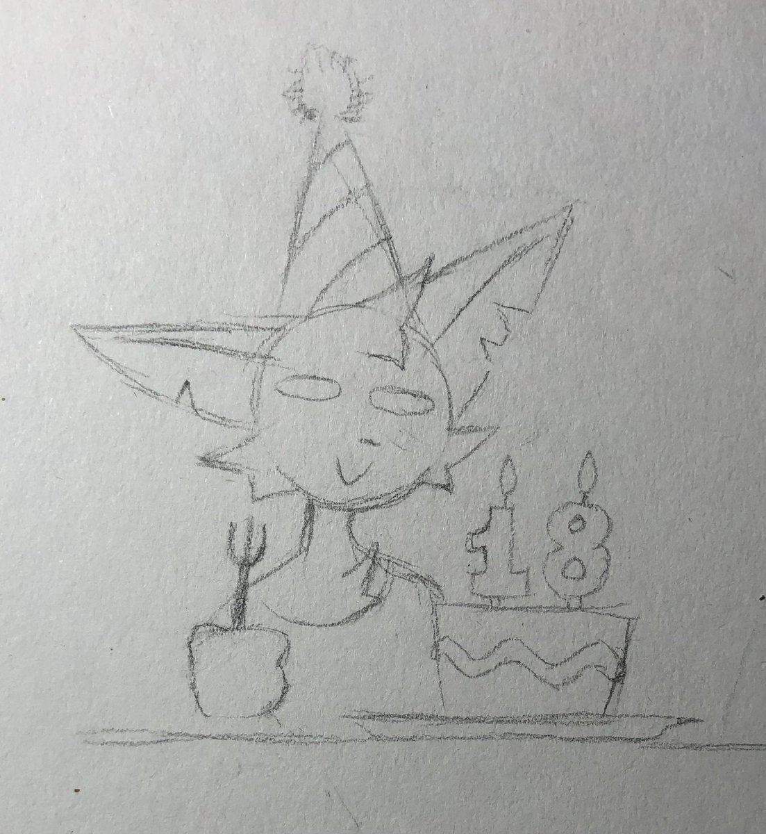 samslasher99's tweet image. Birthday mmm cake yummm