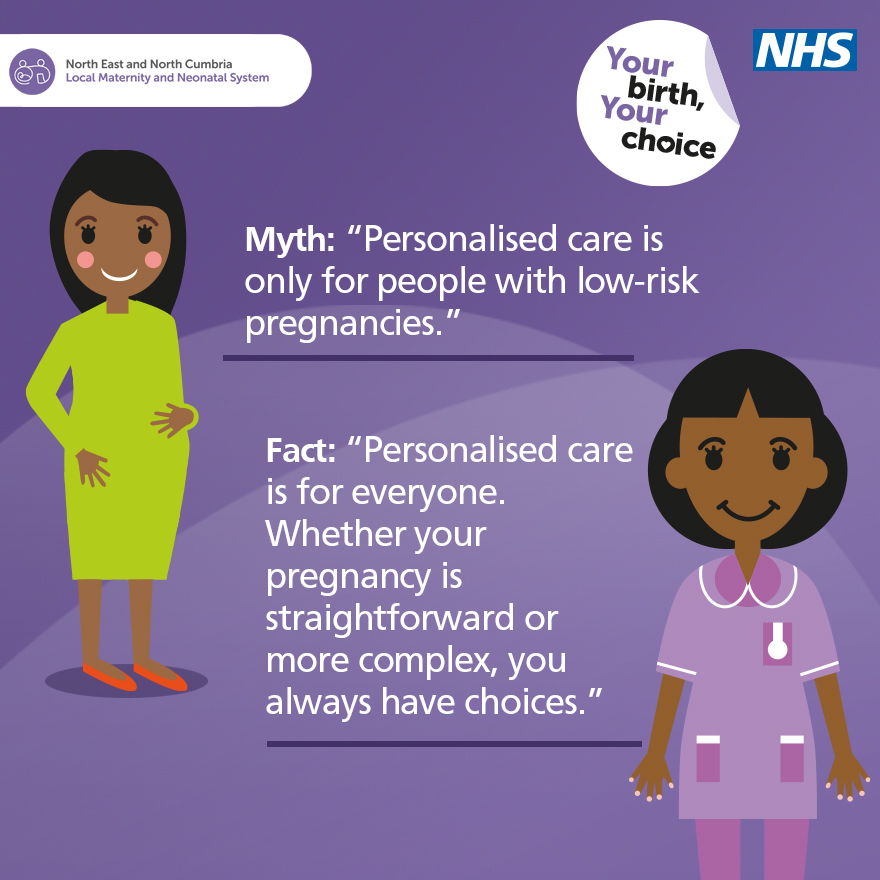 LMNS_NENC's tweet image. Personalised care is for everyone.
If your pregnancy is more complicated, you still have choices.
You can ask questions. You can talk about what you want. You can choose what feels right for you.
Find out more: northernlms.org/our-work-2/per…