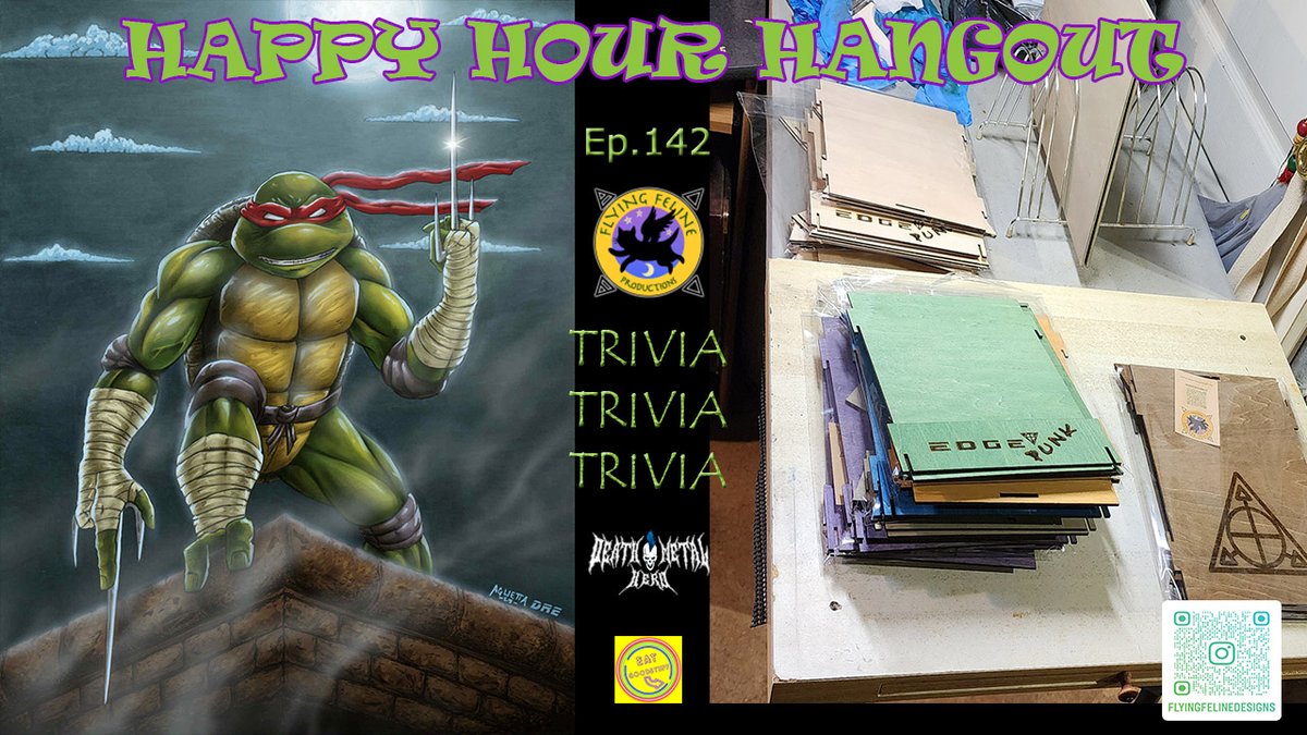Flying Feline (@flying__feline) on Twitter photo HAPPY HOUR HANGOUT Ep.142
{{{{{PARENTAL ADVISORY}}}
*HHH 4 YEARS!*
TODAY - 5pm to 7pm EST
Grab a Beverage and join Me, <a href="/DeathMetalHero/">Luke Aglietta</a> and Our Awesome Guests for Goofy Fun, Zany Antics and...
***TRIVIA*** 6pm
Today's Drink: Summer Sangria
Link Below ๐ HAPPY HOUR HANGOUT Ep.142
{{{{{PARENTAL ADVISORY}}}
*HHH 4 YEARS!*
TODAY - 5pm to 7pm EST
Grab a Beverage and join Me, <a href="/DeathMetalHero/">Luke Aglietta</a> and Our Awesome Guests for Goofy Fun, Zany Antics and...
***TRIVIA*** 6pm
Today's Drink: Summer Sangria
Link Below ๐